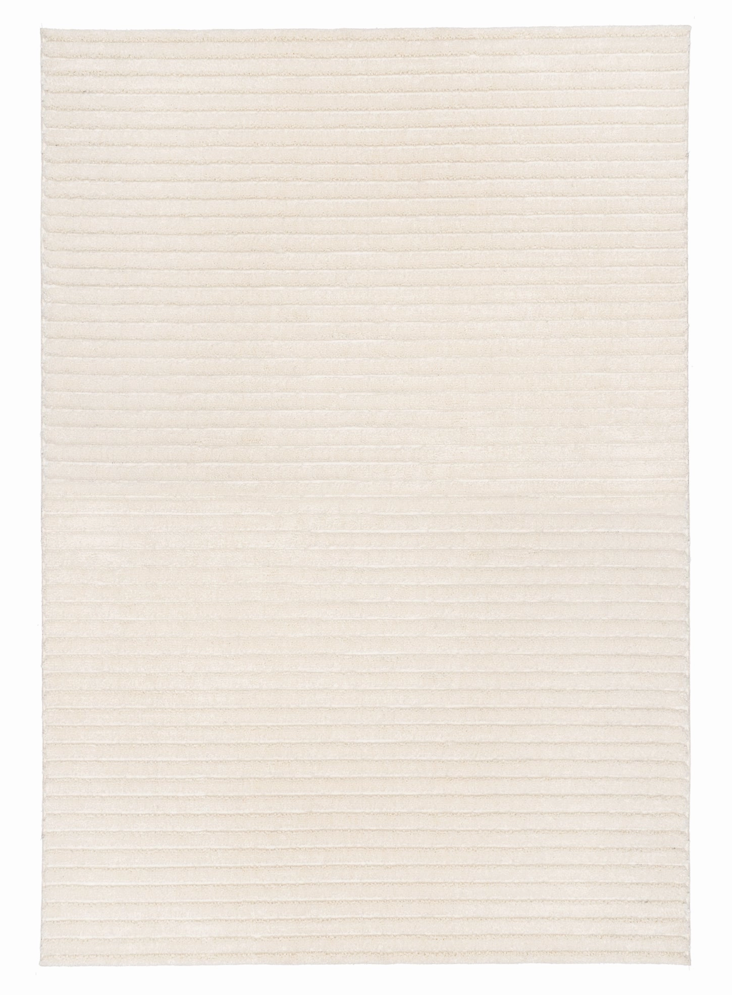 Senna Ivory Striped Rugmodern color block patchwork rug