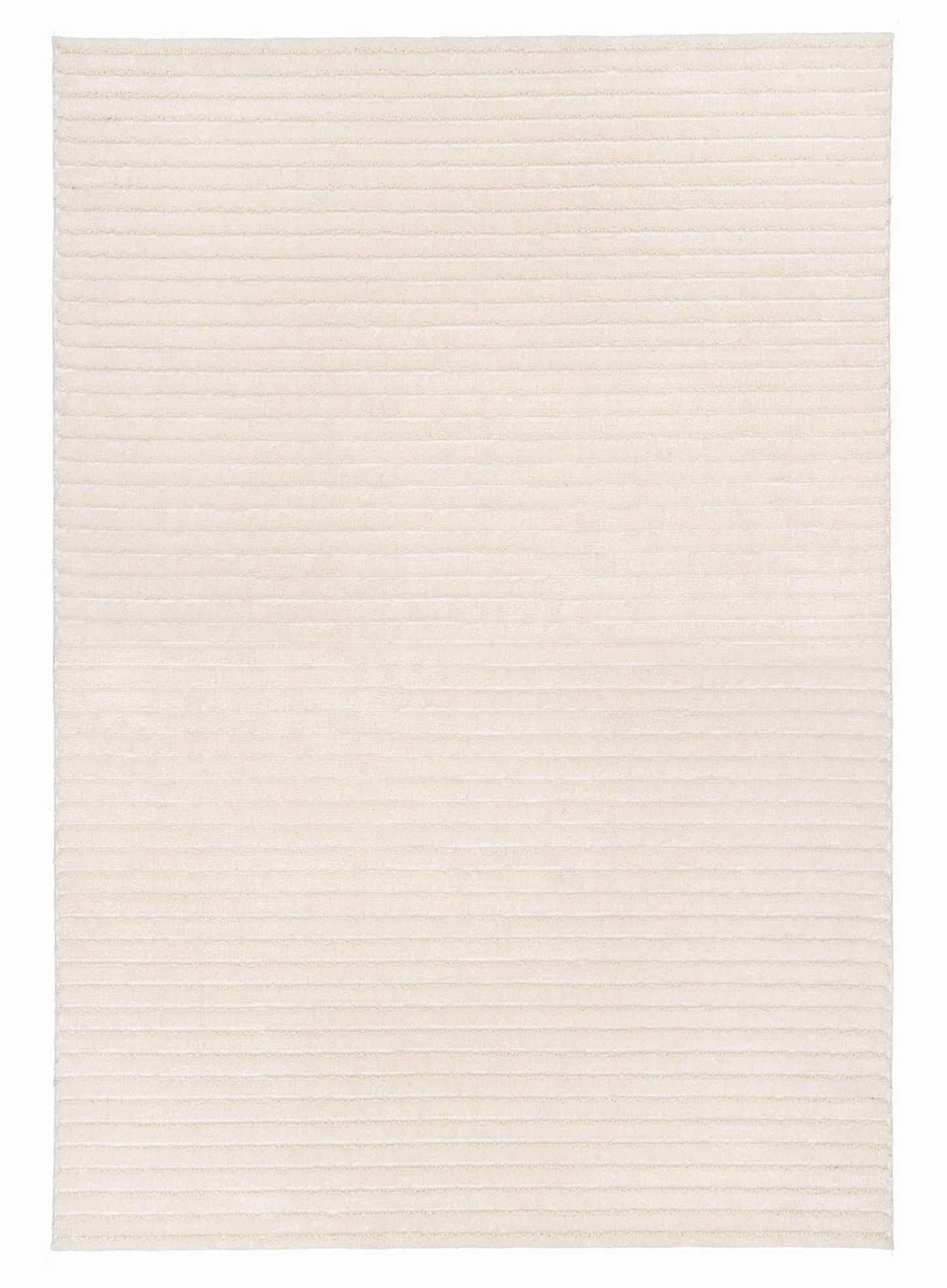Senna Ivory Striped Rugmodern color block patchwork rug