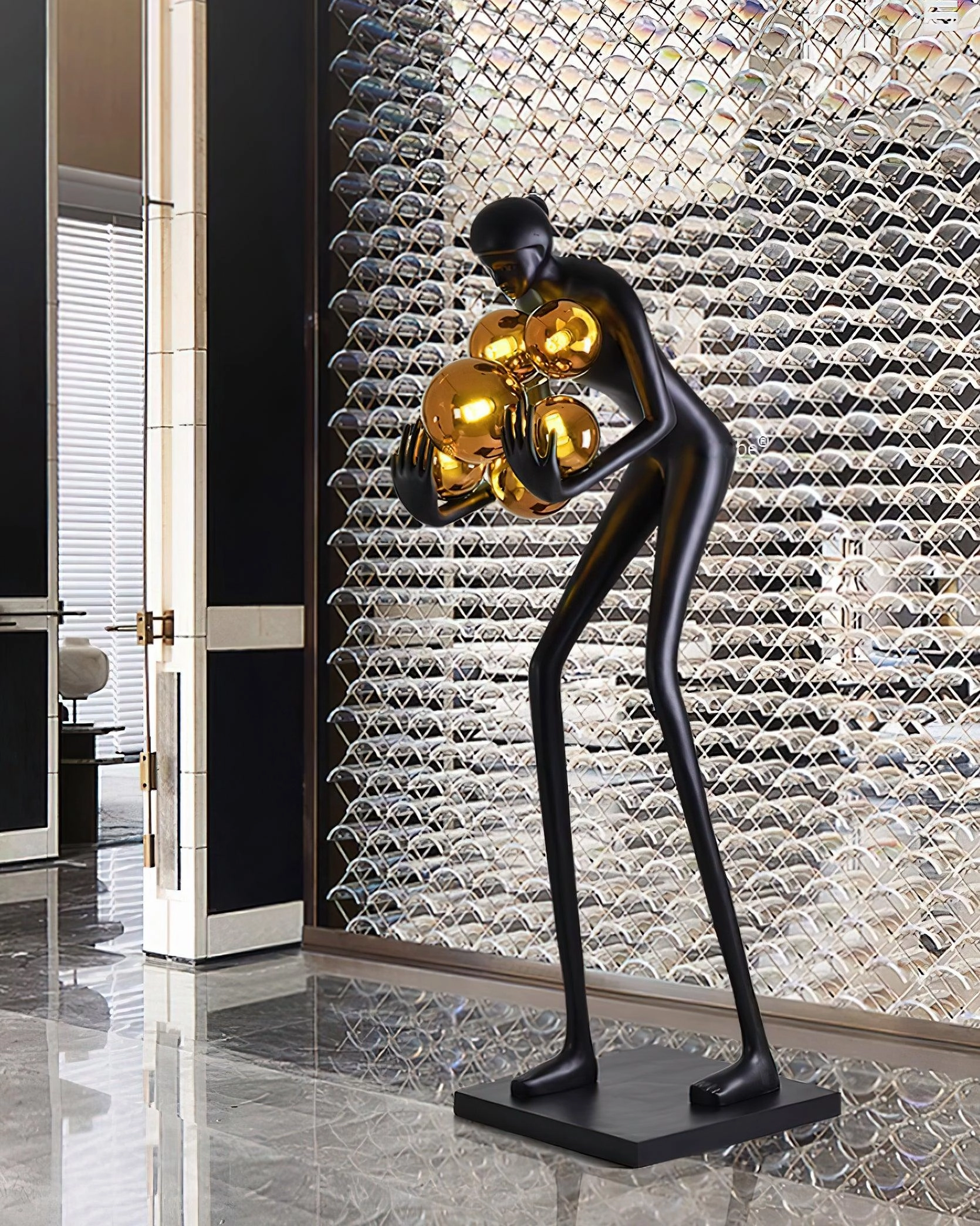 Sentinel Sculpture Floor Lamp