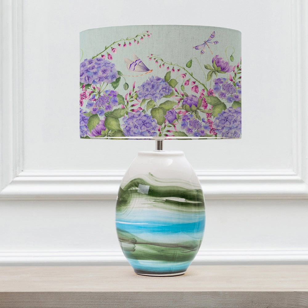 Seraphina Eva & Juruena Complete Table Lamp Duck Egg