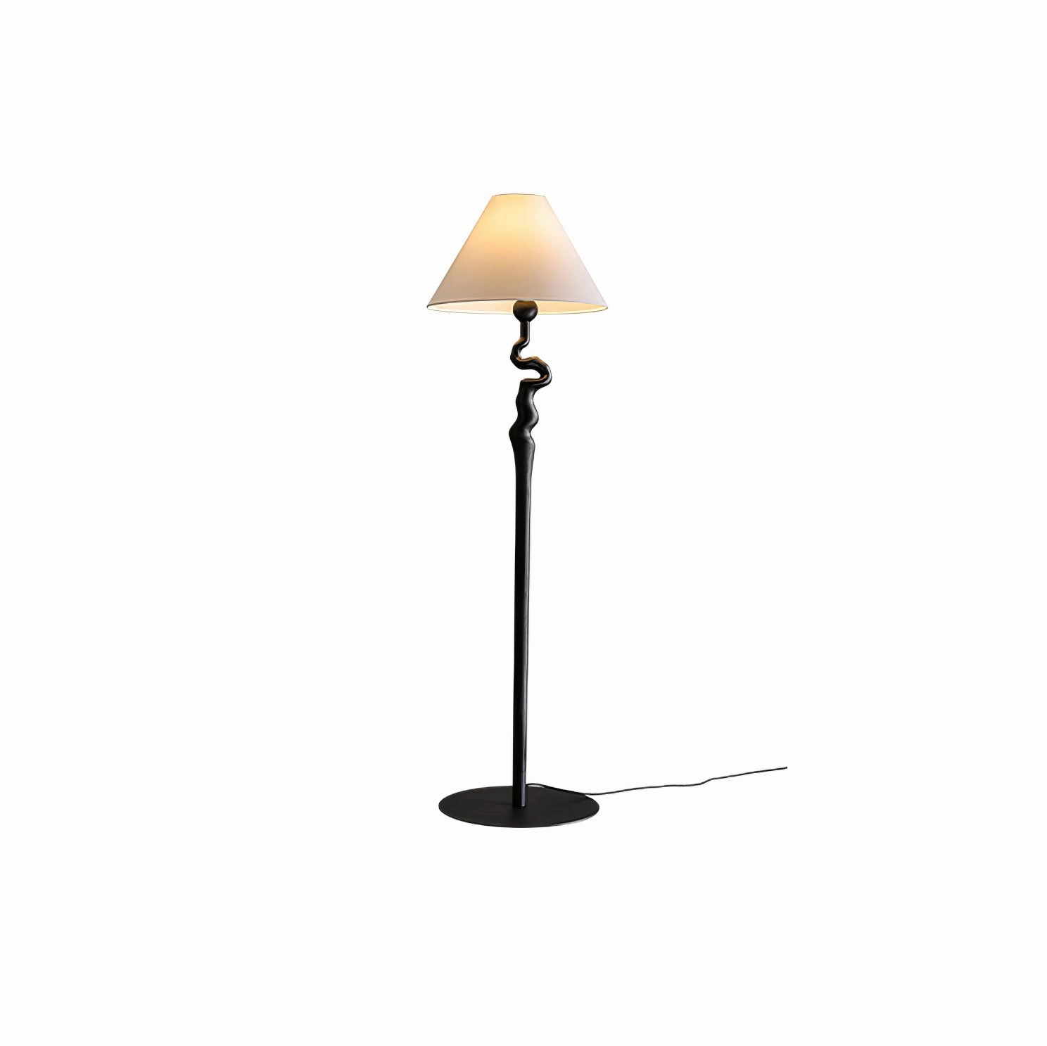 Serpentine Twist Floor Lamp