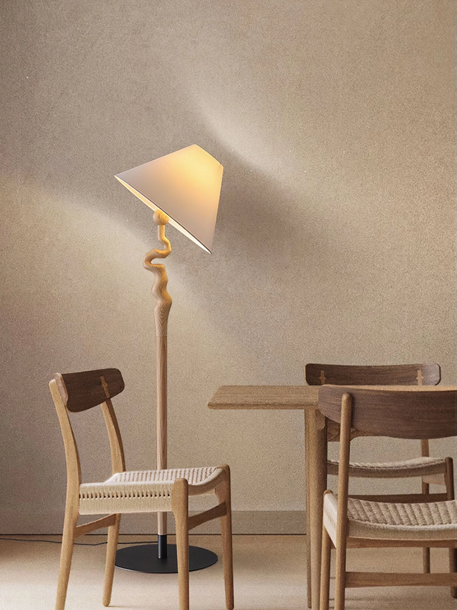 Serpentine Twist Floor Lamp