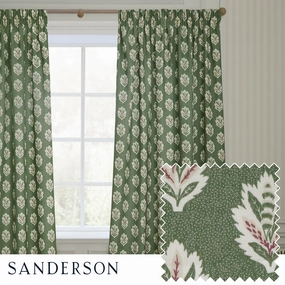 Sessile Leaf Motif Pencil Pleat Curtains Leafbedding sets ,throw blankets 