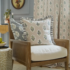 Sessile Leaf Ruffle Cushion Flaxbedding sets ,throw blankets 