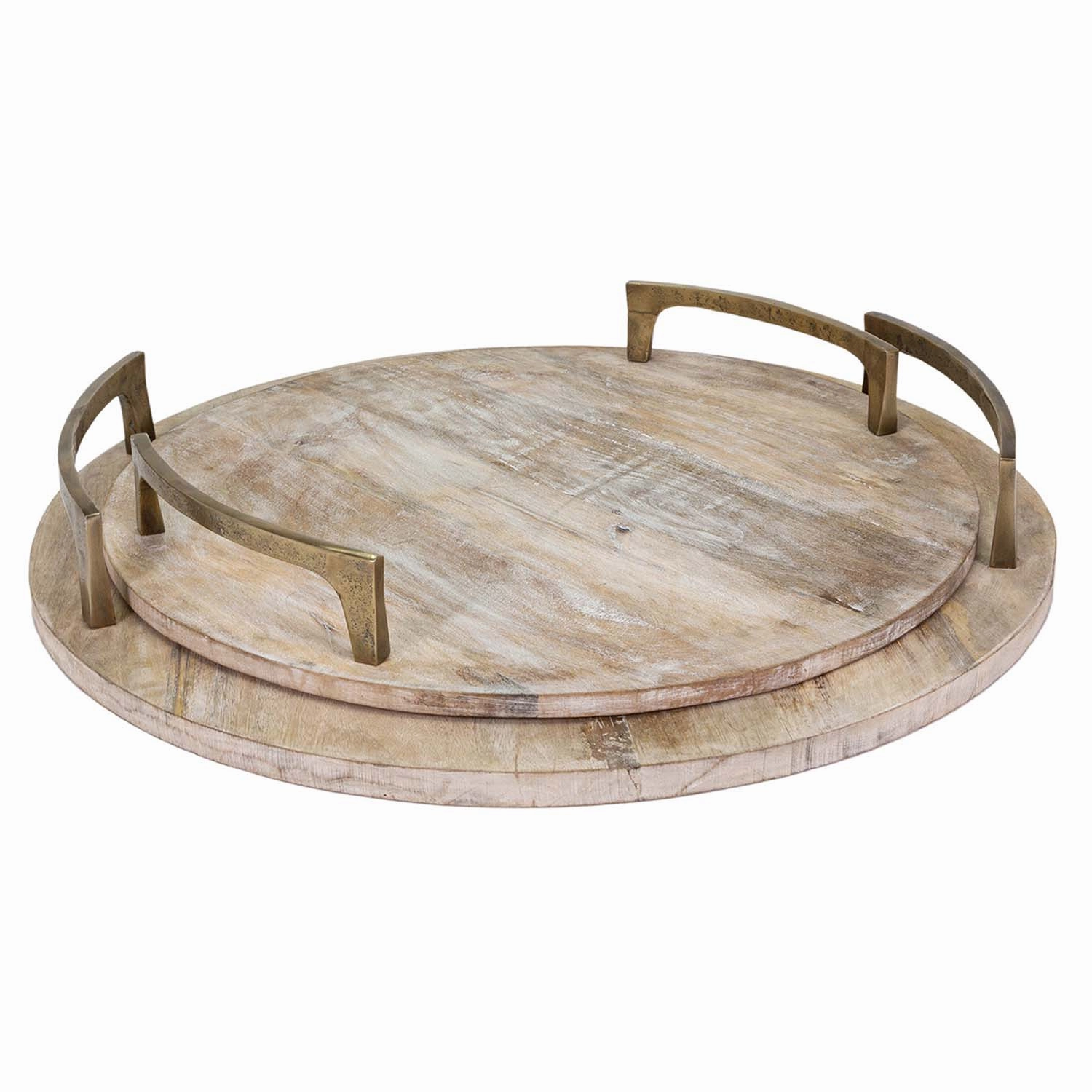 Setta Wood Tray - Largebedding sets ,throw blankets 