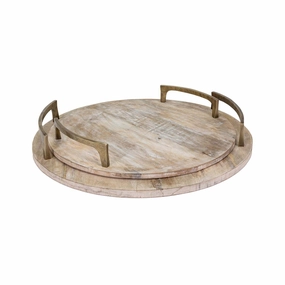 Setta Wood Tray - Smallbedding sets ,throw blankets 