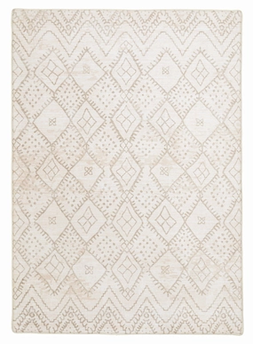 Sevi Grey Plush Rollie Pollie Playmatmodern color block patchwork rug