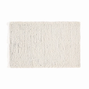 Shaggy Cotton Mat 800 X 500 Whitebedding sets ,throw blankets 