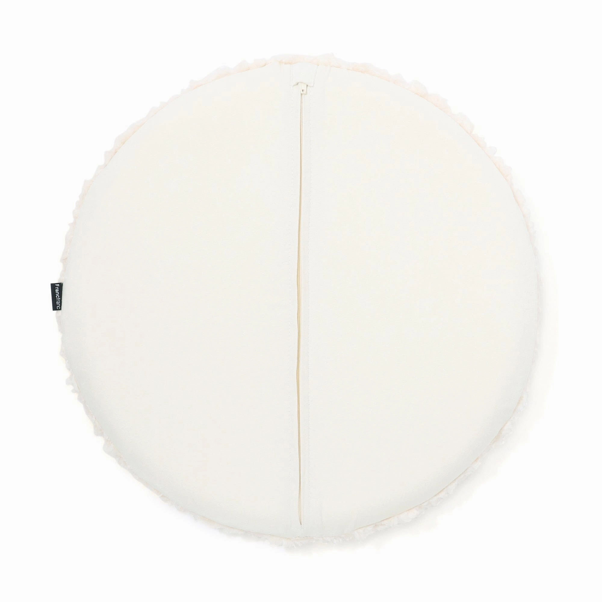 Sheep boa seat cushion 400 Ivory