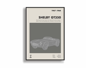 Shelby GT350 Portraitnordic style wall decor
