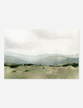 Shepherd's Meadow Print by Hannah Wintersnordic style wall decor