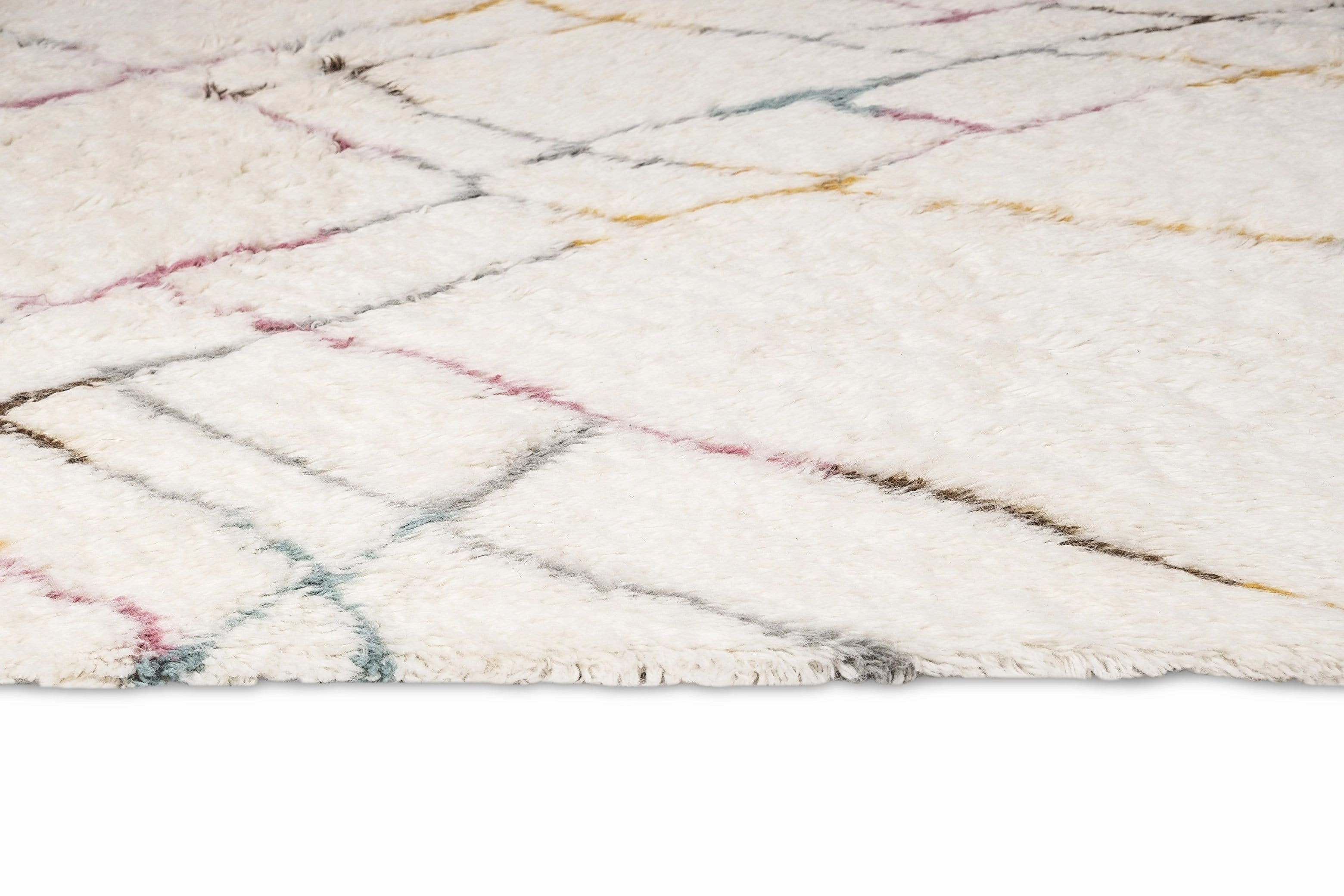 Sherry Multi-Colour Abstract Tribal Shag Rug *NO RETURNS UNLESS FAULTY