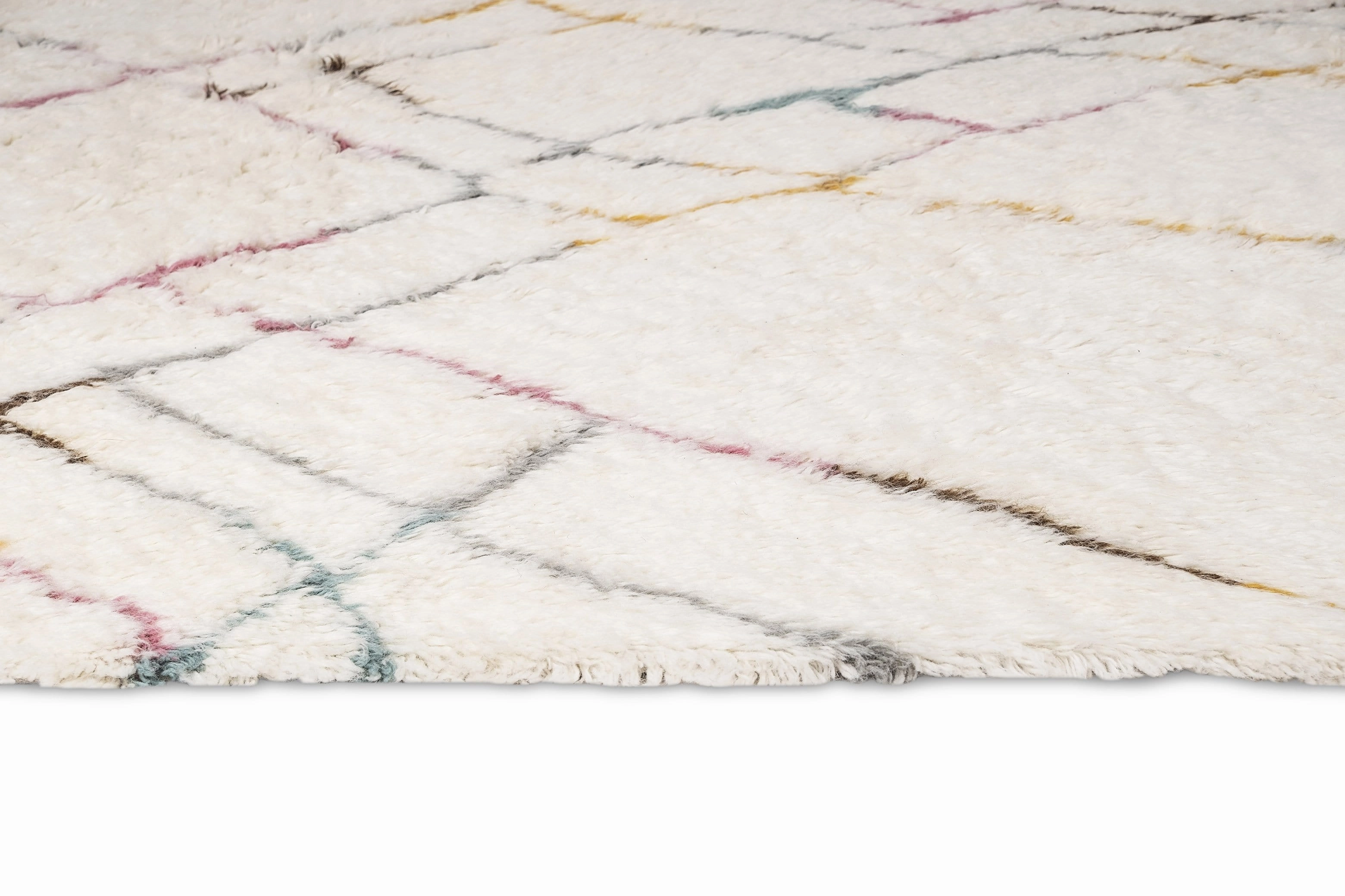 Sherry Multi-Colour Abstract Tribal Shag Rug *NO RETURNS UNLESS FAULTY