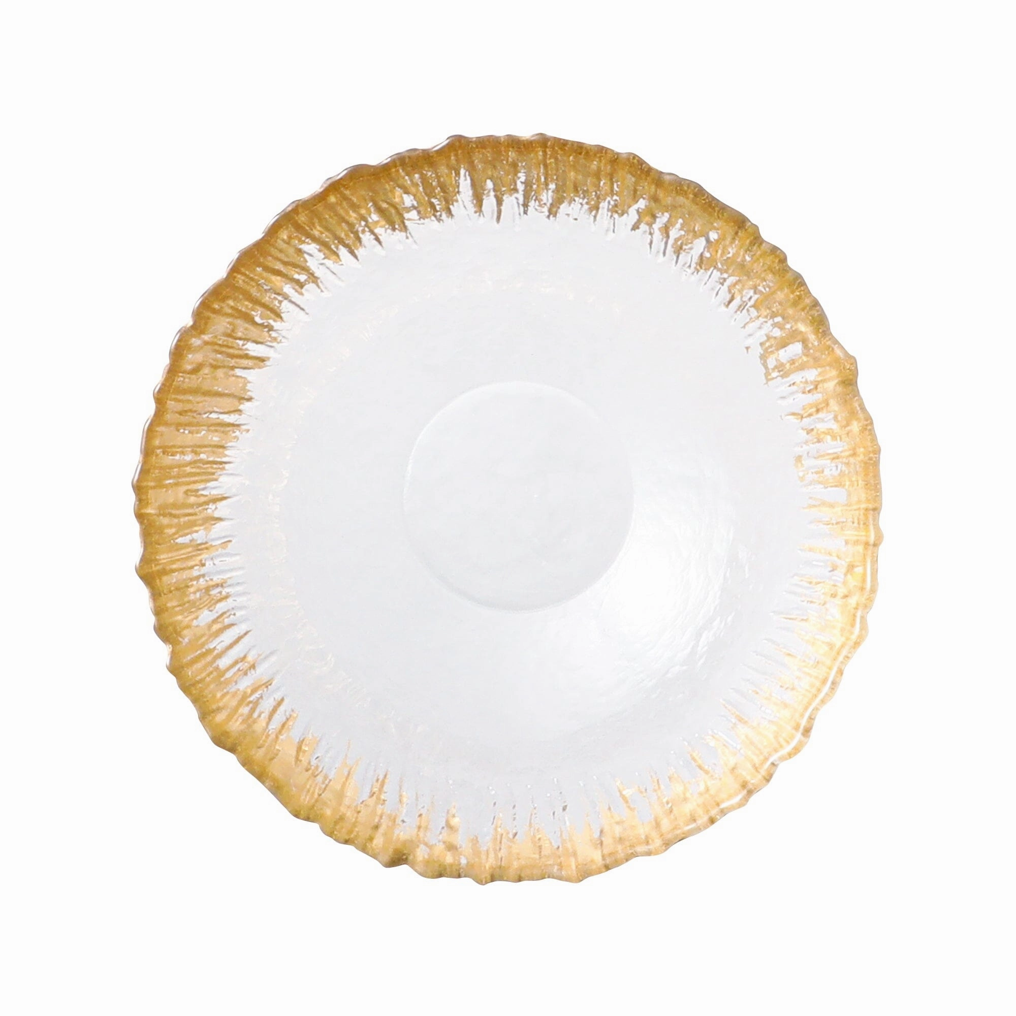 Shine Glass Bowl Gold