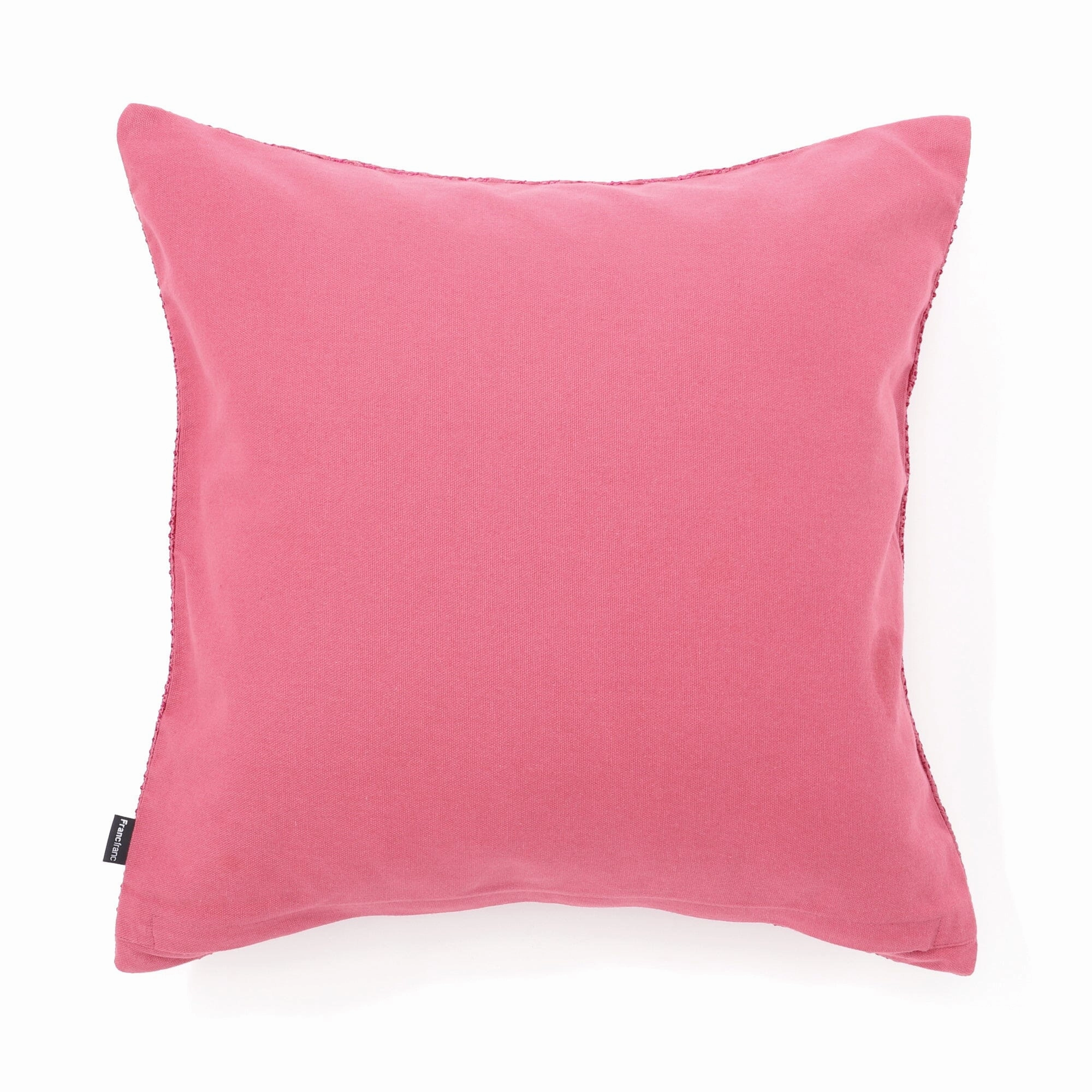 Shiny Gather Cushion Cover 450 X 450 Dark Pink