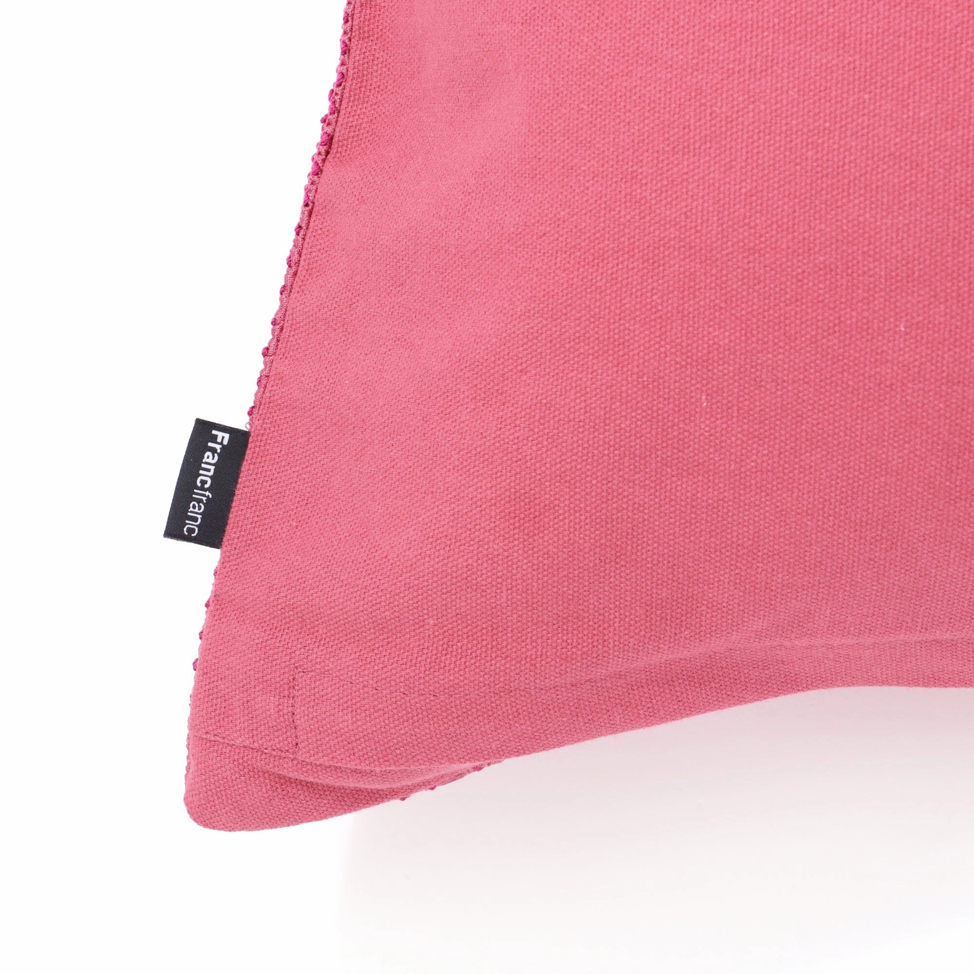 Shiny Gather Cushion Cover 450 X 450 Dark Pink