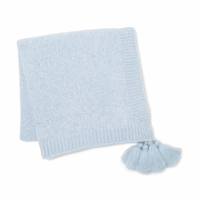 Shirley Throw (Knee Blanket) 1500 X 800 Light Bluebedding sets ,throw blankets 