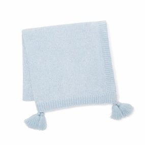 Shirley Throw (Knee Blanket) 1700 X 1300 Light Bluebedding sets ,throw blankets 