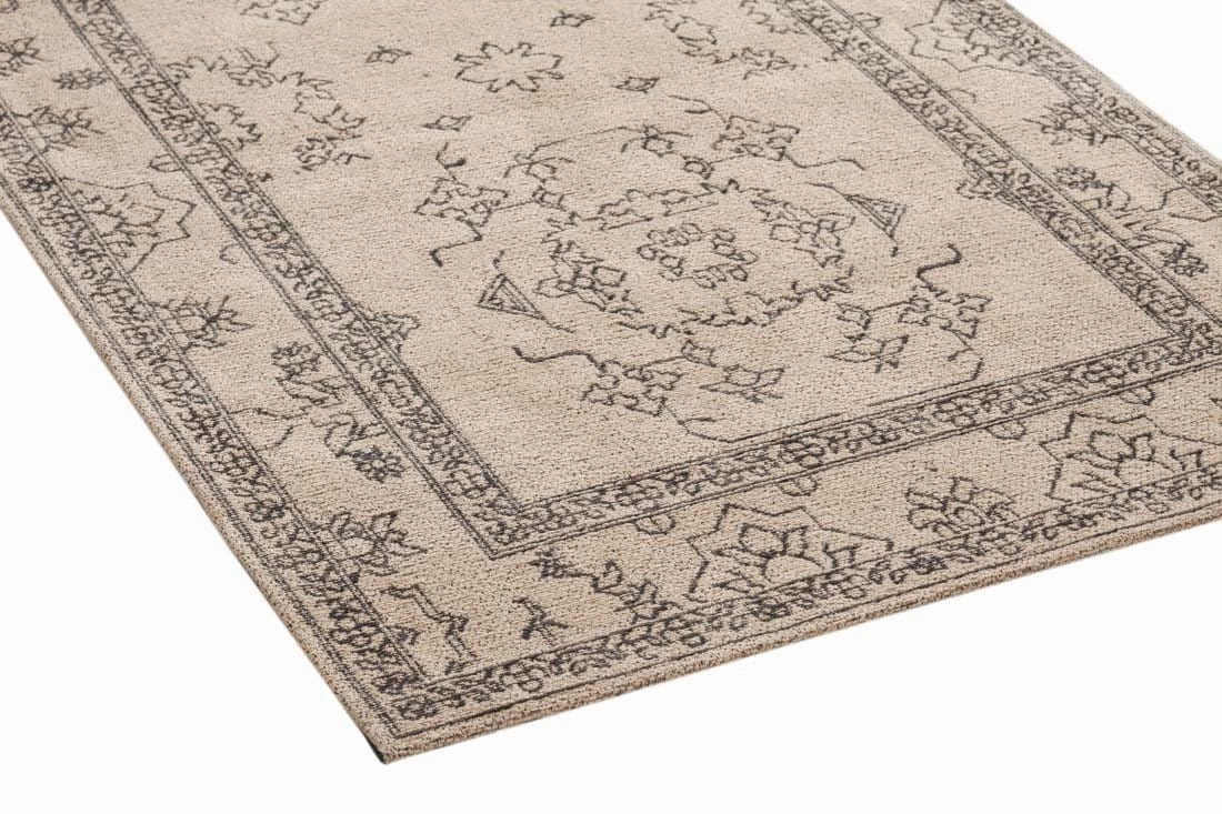 Sienna Beige and Black Scandi Pattern Runner Rug *NO RETURNS UNLESS FAULTY