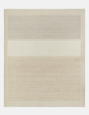 Signe Handwoven Wool Rugmodern color block patchwork rug