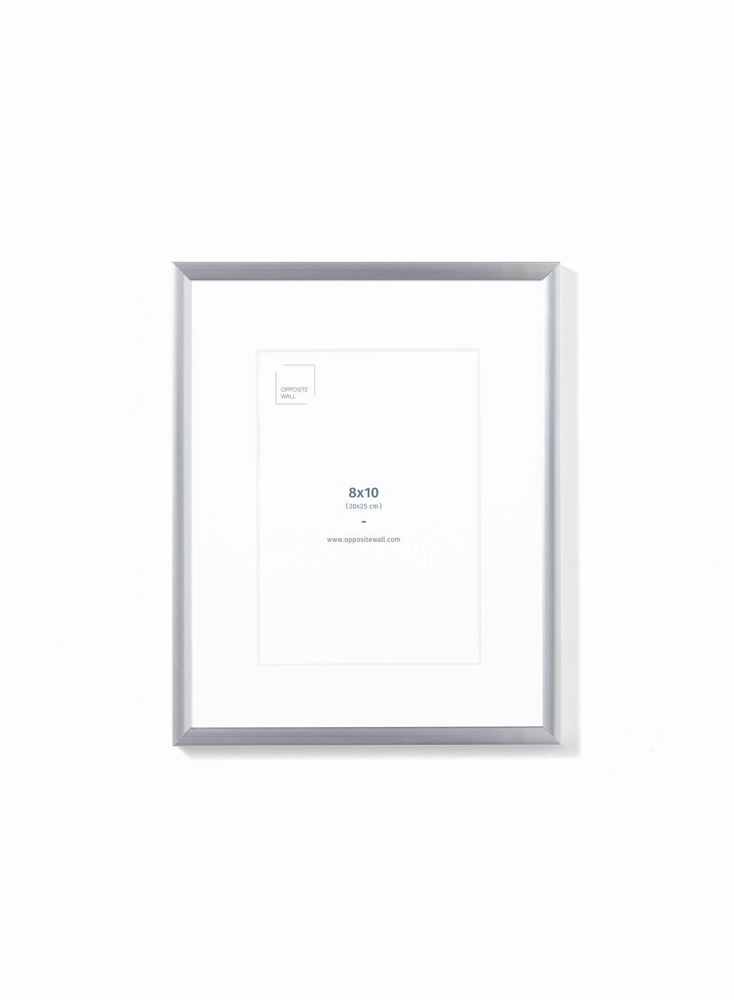 Silver Metal Frame, 8x10 in | 20x25 cmdecorative photo frame ,personalized photo frame 