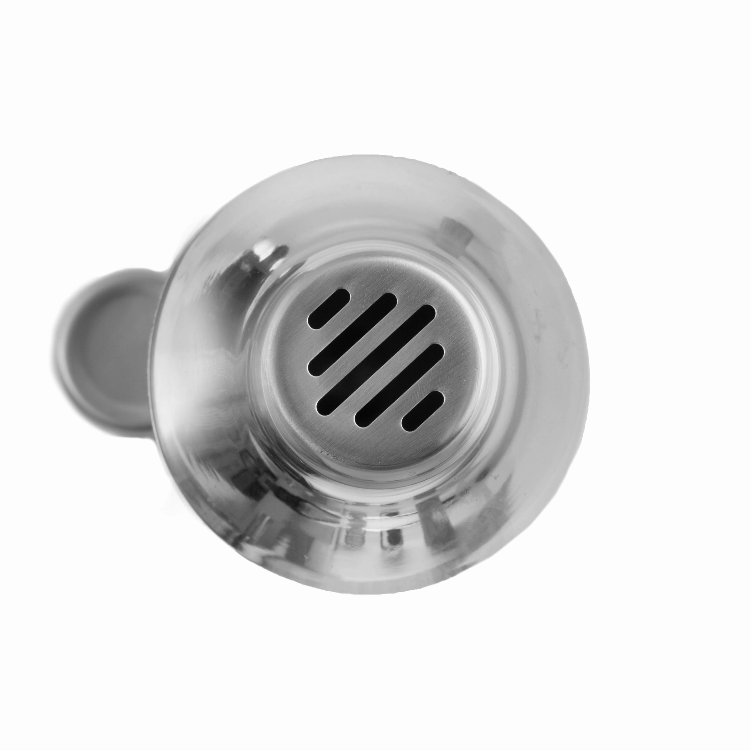 Silver Stainless Steel Glass Recipe Shaker