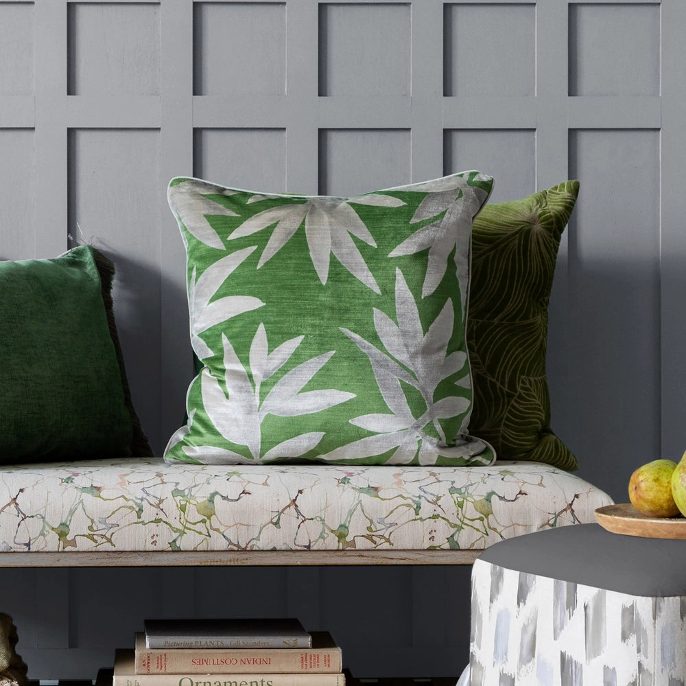 Silverwood Velvet Feather Cushion Applebedding sets ,throw blankets 