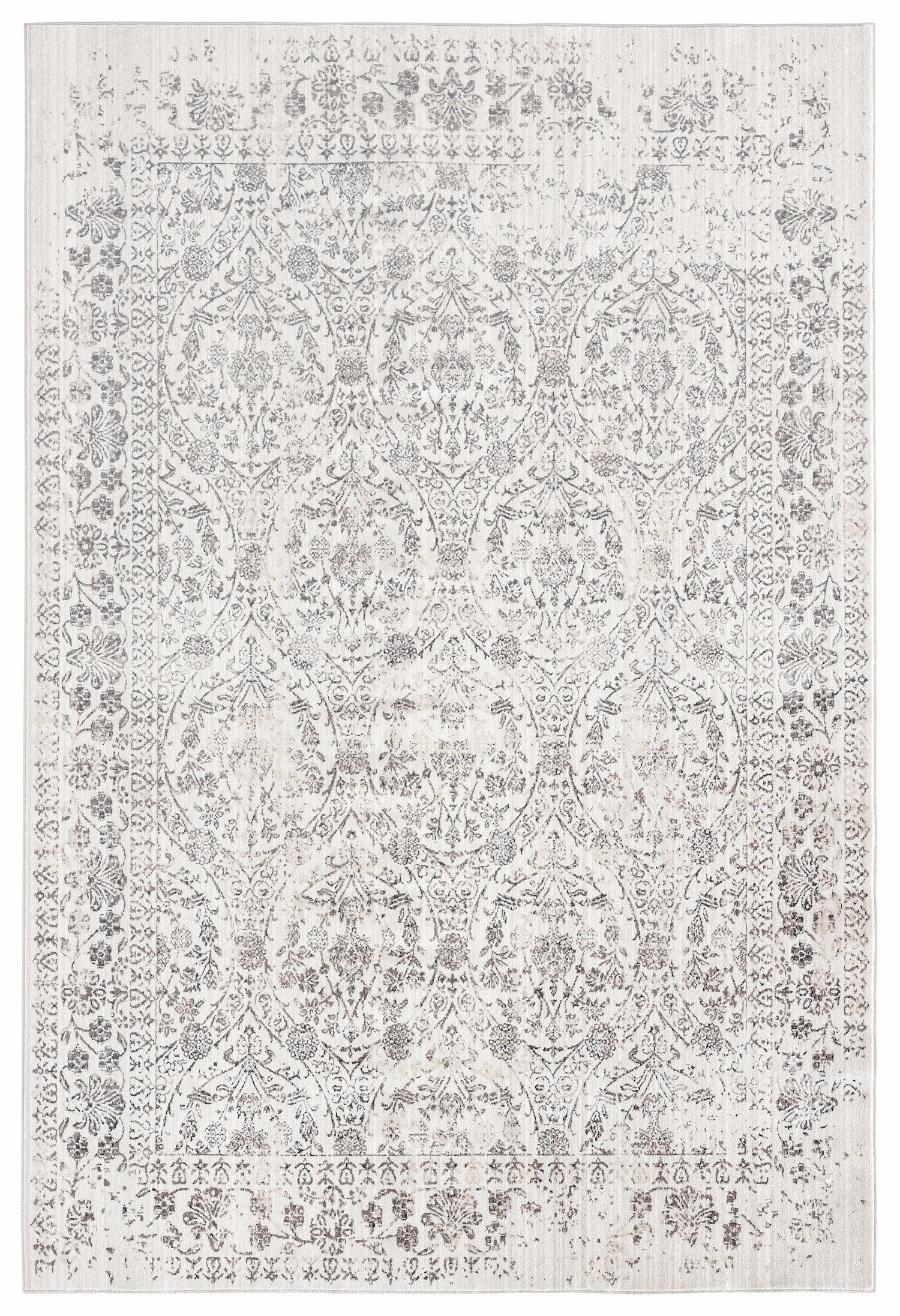 Simran Cream Brown And Silver Traditional Floral Rug *NO RETURNS UNLESS FAULTYmodern color block patchwork rug