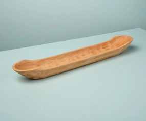 Sindri Long Mango Wood Dishhome decoration ,modern home decor 