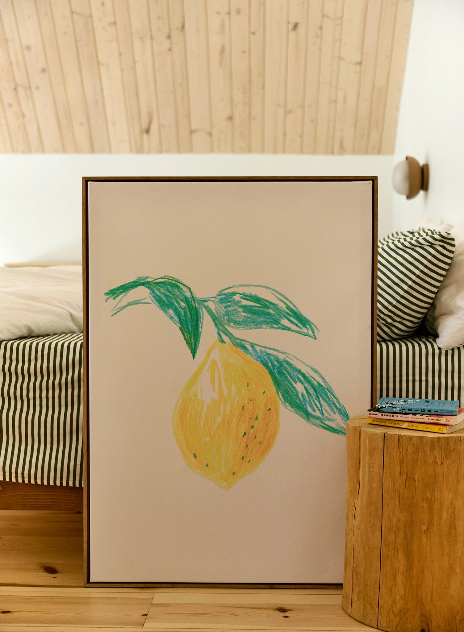 Sketched Lemon, Canvas