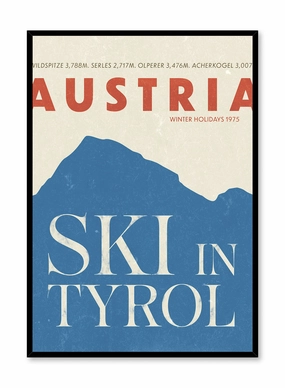 Ski in Tyrol, Posterpop culture themed posters