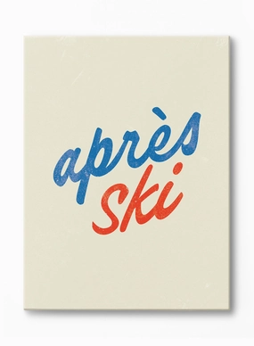 Ski You Later, Canvasindoor decorative canvas print