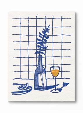 Skin-Contact Wine, Canvasindoor decorative canvas print