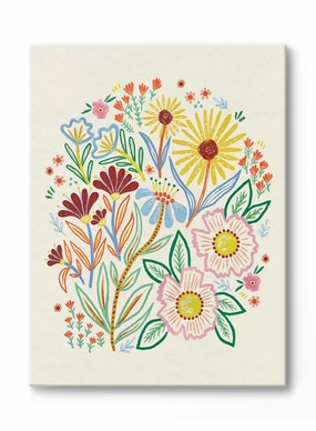Skipping Through the Garden, Canvasindoor decorative canvas print