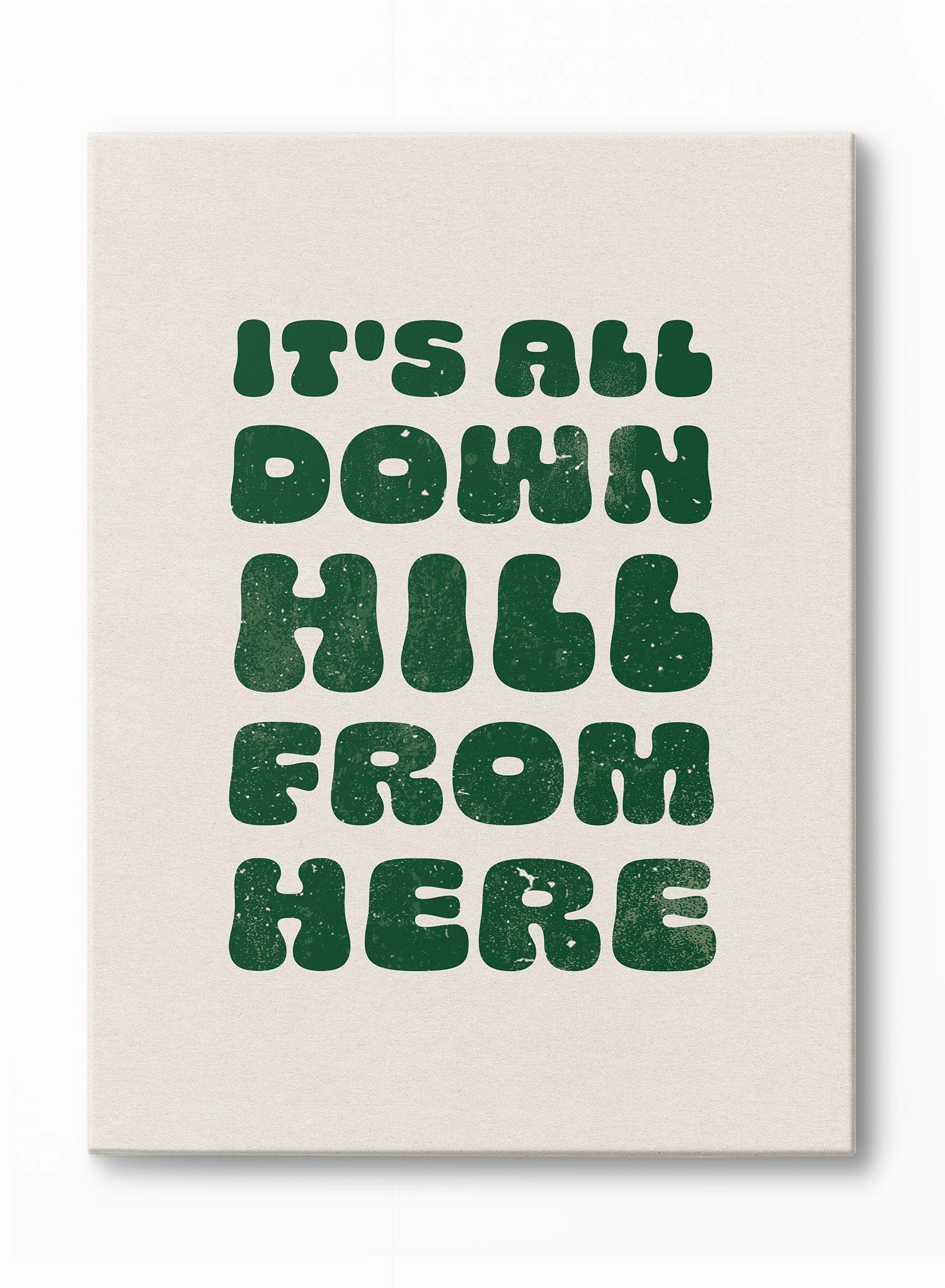 Skis & Optimism, Poster
