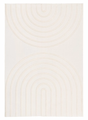 Skylar Ivory Rainbow Rugmodern color block patchwork rug