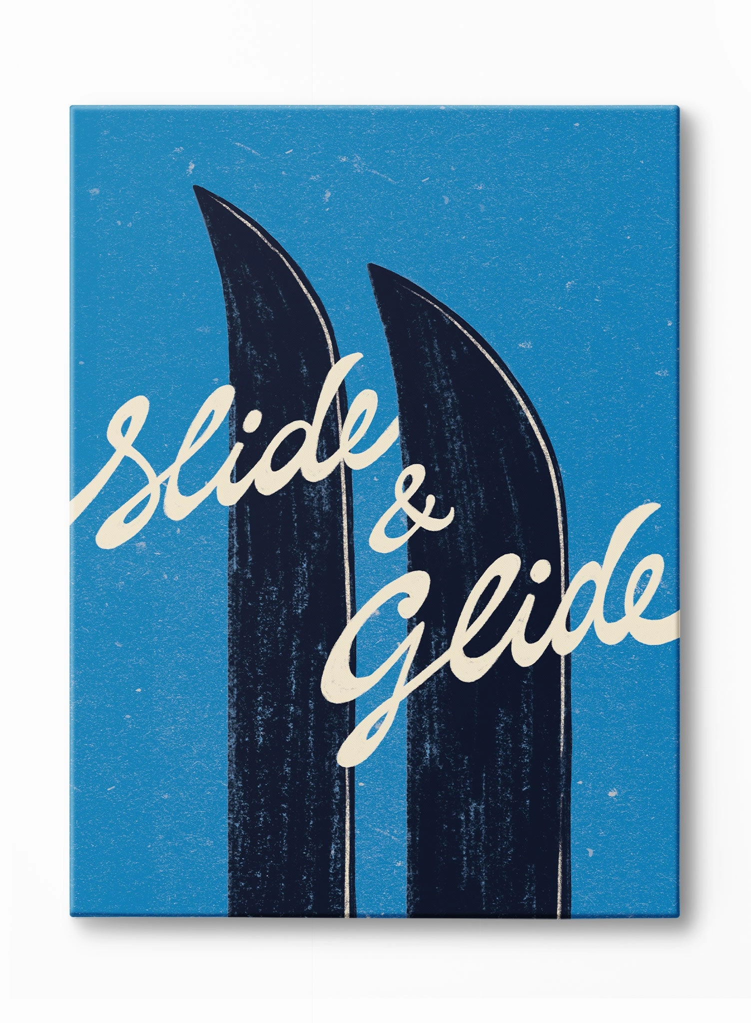 Slide & Glide, Canvasindoor decorative canvas print