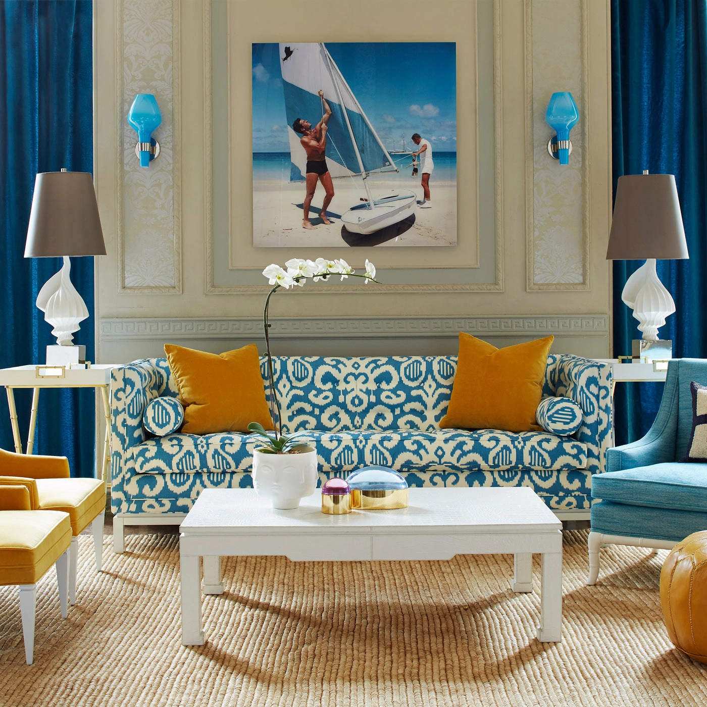 Slim Aarons ??Boating in Antigua?? Photograph