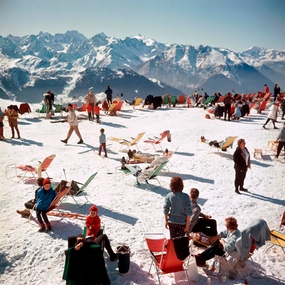 Slim Aarons ??Verbier Vacation?? Photographnordic style wall decor