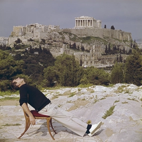 Slim Aarons "Civilized Snooze" Photographnordic style wall decor