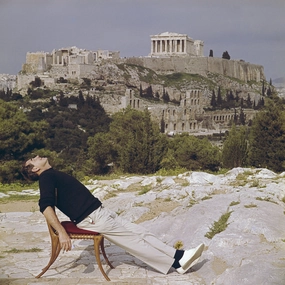 Slim Aarons "Civilized Snooze" Photographnordic style wall decor