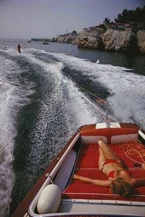 Slim Aarons "Leisure In Antibes" Photographnordic style wall decor