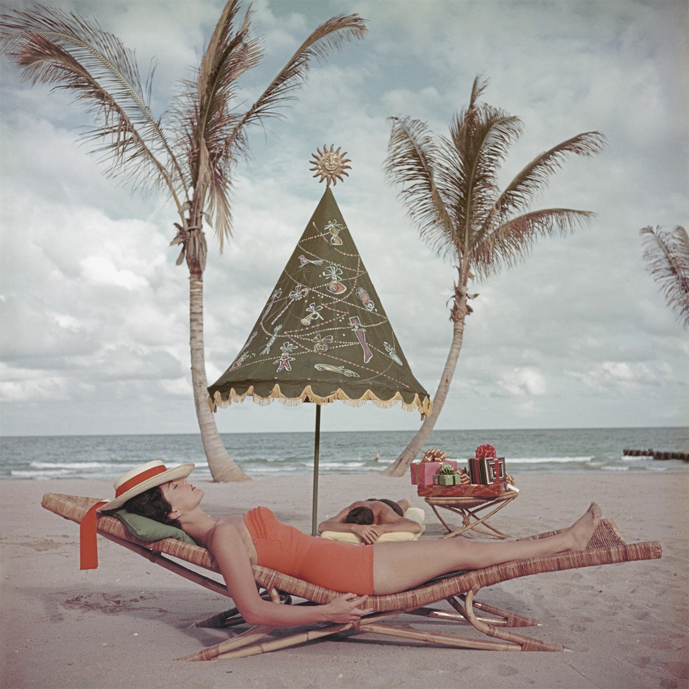 Slim Aarons "Palm Beach Idyll" Photographnordic style wall decor