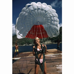 Slim Aarons "Paraglider" Photographnordic style wall decor