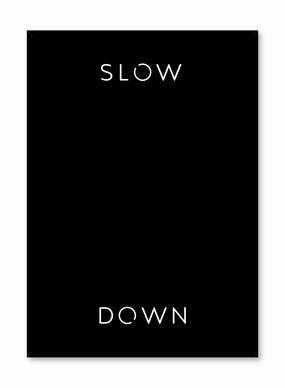 Slow _ Down, Posterpop culture themed posters