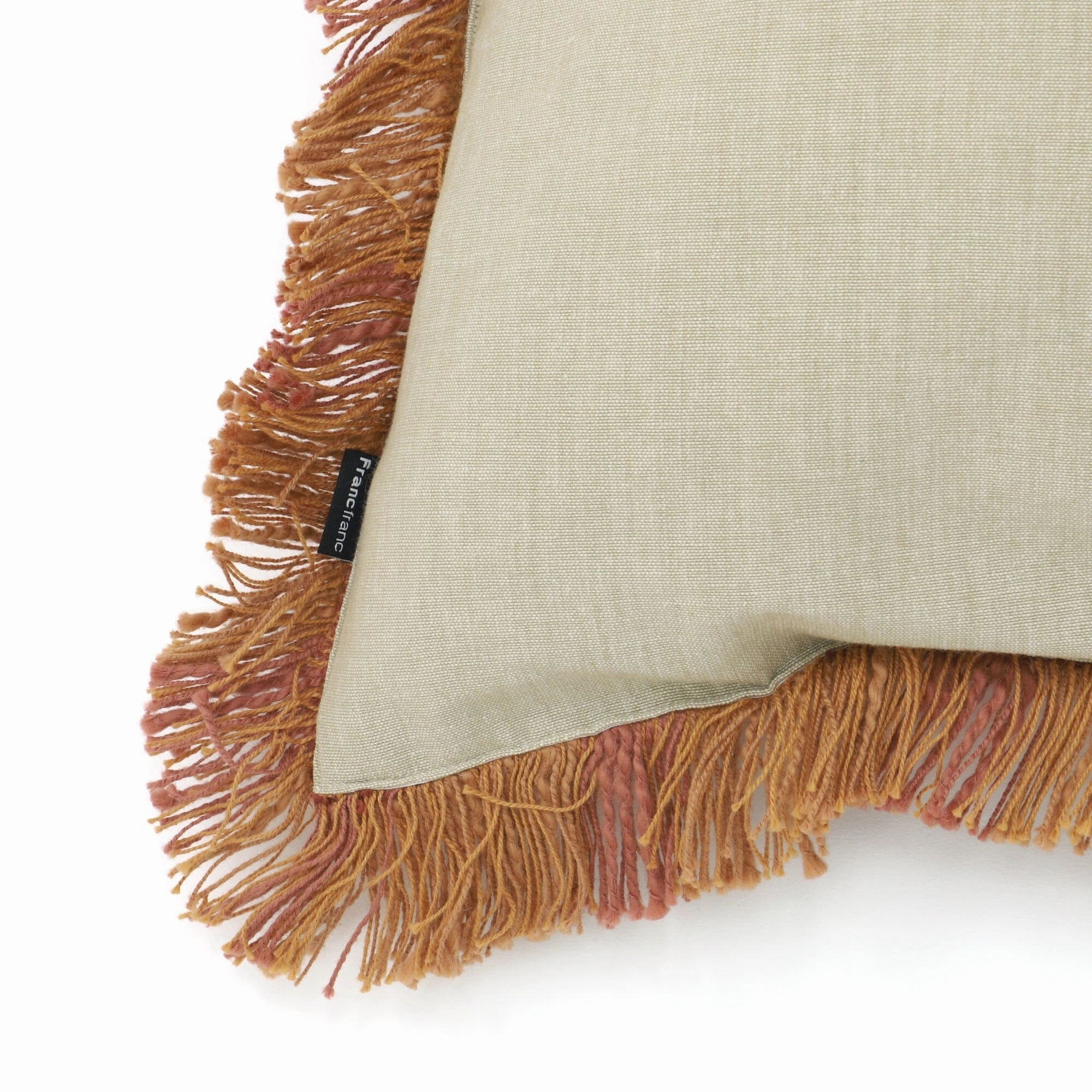 Slub Square Cushion Cover 450 X 450 Brown