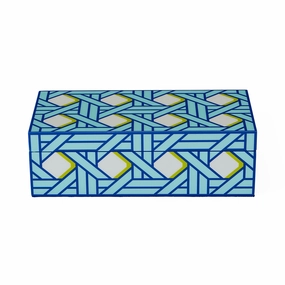 Small Basketweave Lacquer Boxdecorative storage box ,stackable storage box 