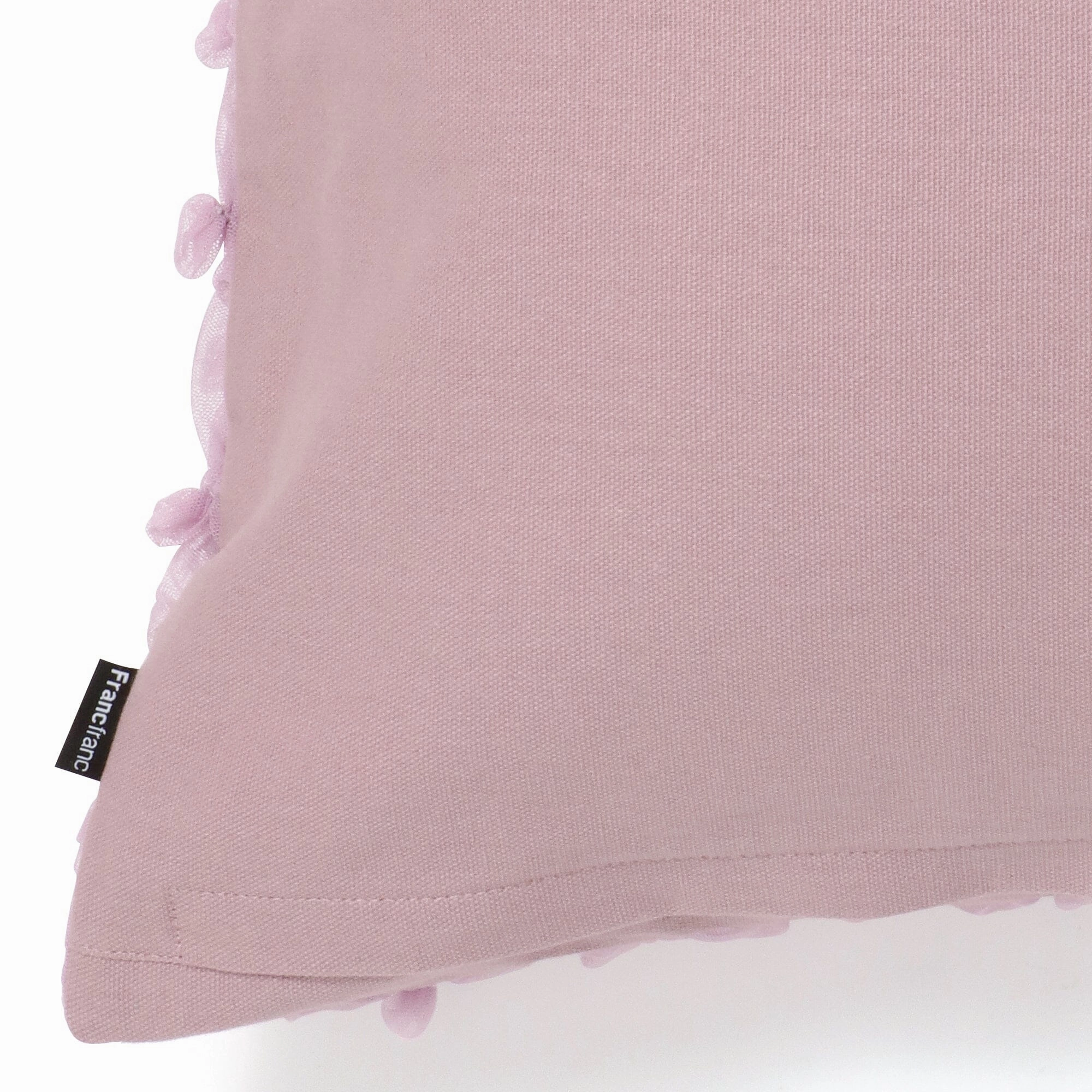 Smocking Tulle Cushion Cover 450 X 450 Purple