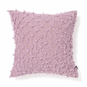 Smocking Tulle Cushion Cover 450 X 450 Purplebedding sets ,throw blankets 