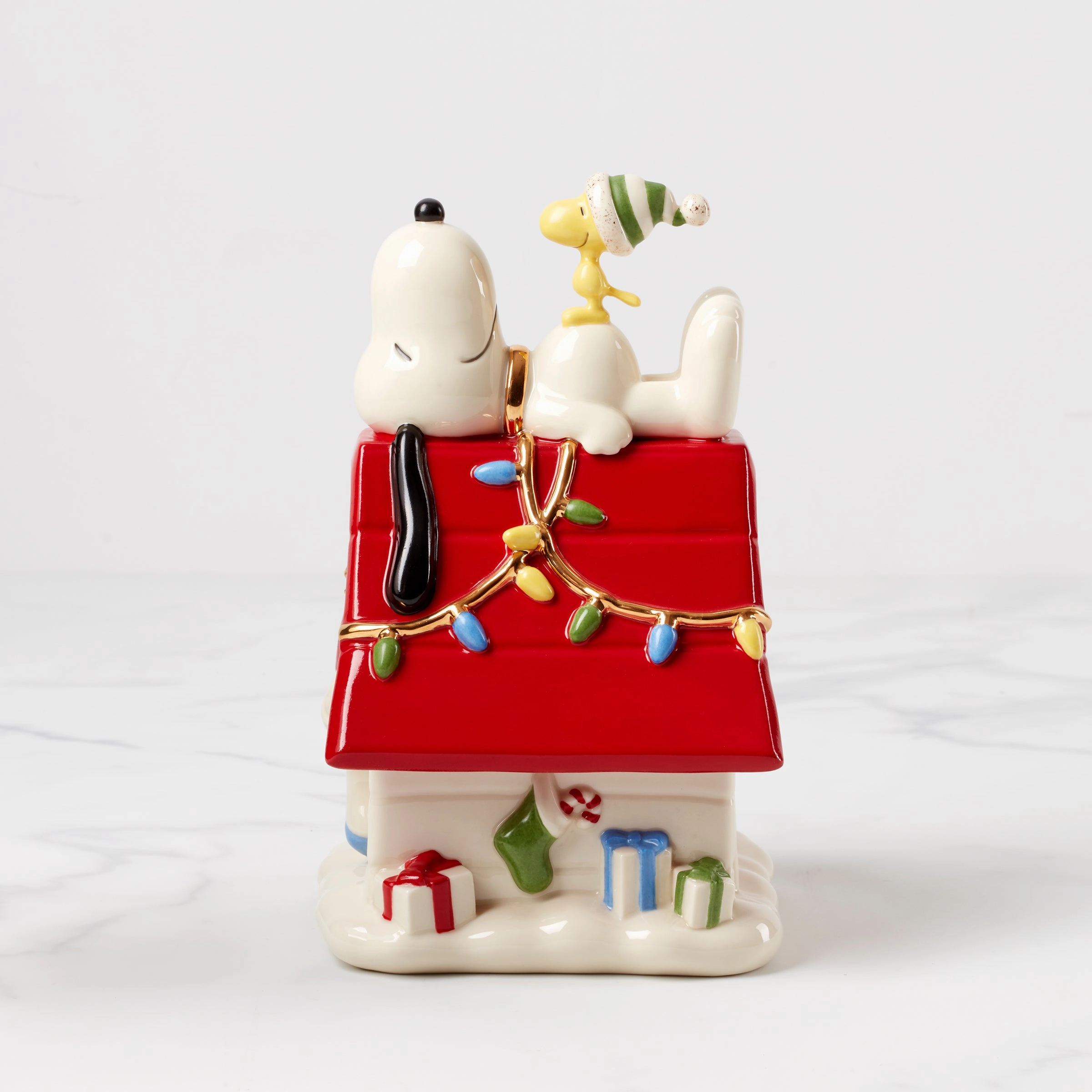 Snoopy Christmas Covered Candy Dishafternoon tea dessert tray